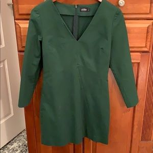 Saturday by Kate Spade Dark Green Dress sz2